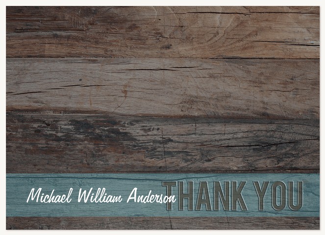All Natural Thank You Cards 