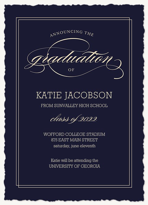 Contemporary Graduate Graduation