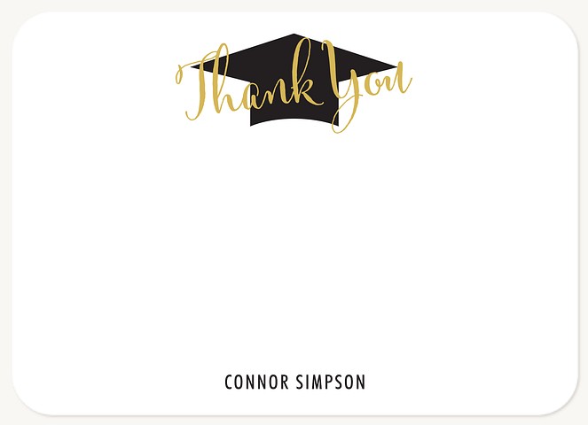 Honored Celebration Thank You Cards 