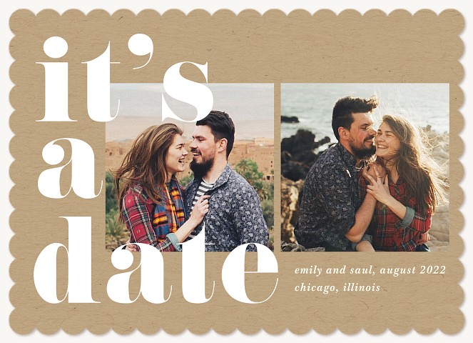 It's a Date Save the Date Cards