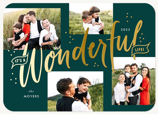 Wonderful Personalized Holiday Cards