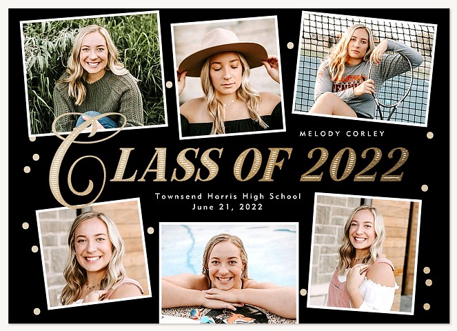 Elegant Collage Graduation