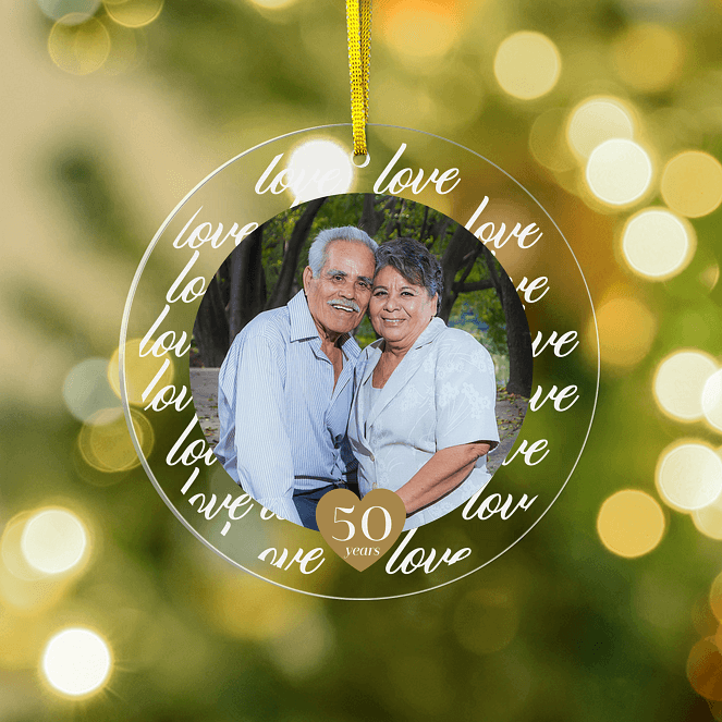 Anniversary Love Personalized Ornaments