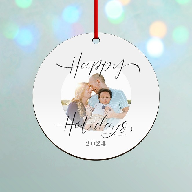 Minimalist Custom Ornaments