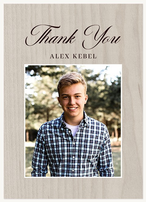 Inked Thank You Thank You Cards 