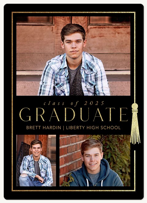 Tassel Frame Graduation Cards