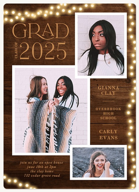 Twinkling Duo Graduation Cards