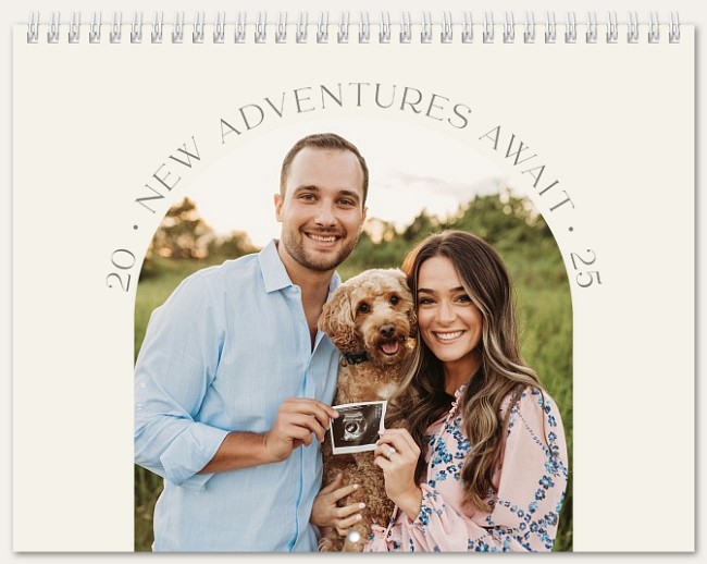 Classic Arch Calendar Personalized Photo Calendars