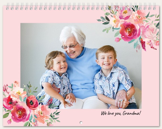 Soft Bouquets Calendar Custom Photo Calendars