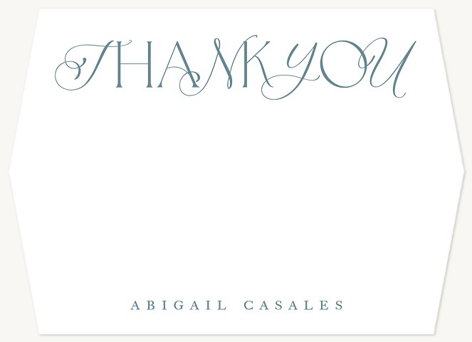 Script + Serif Thank You Cards 