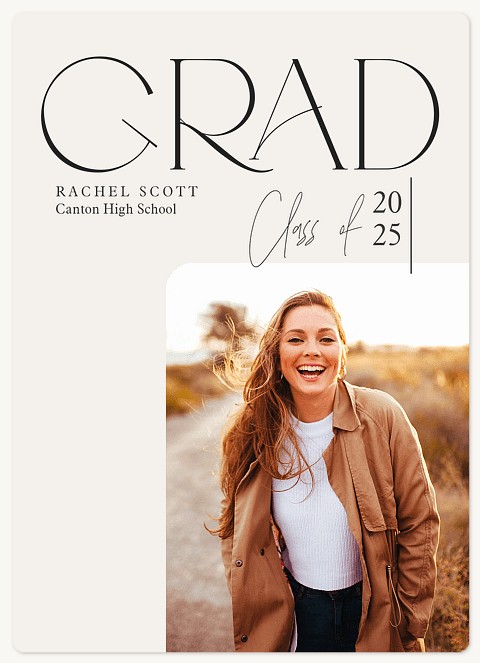 Sophisticated Senior Graduation Cards