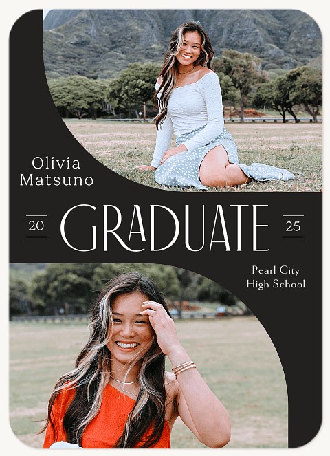 Atwood Curve Graduation Cards