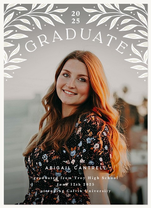 Botanical Arch Graduation Cards