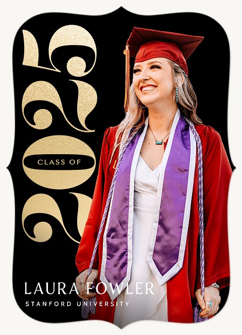 Radiantly Bold Graduation Cards