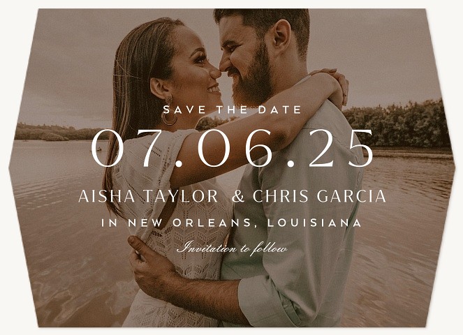 Center Stage  Save the Date Cards