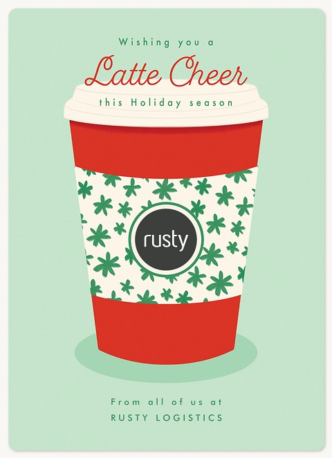 Latte Joy Holiday & Christmas Magnet Cards