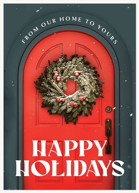 Red Door Business Holiday Cards