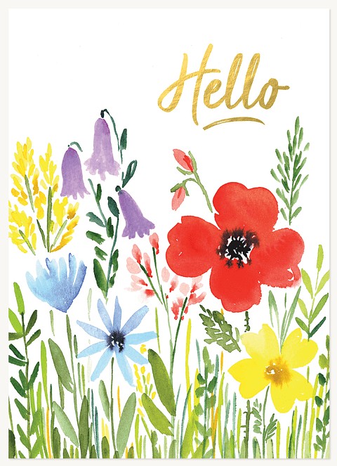 Hellow Meadow Greeting Cards