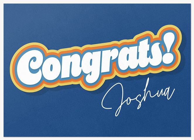 Retro Congrats! Greeting Cards