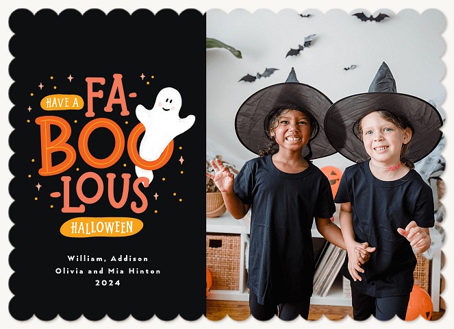 Fa-BOO-Lous Halloween Cards