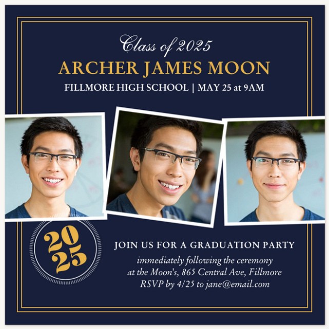 Earned Reward  Graduation Party Invitations