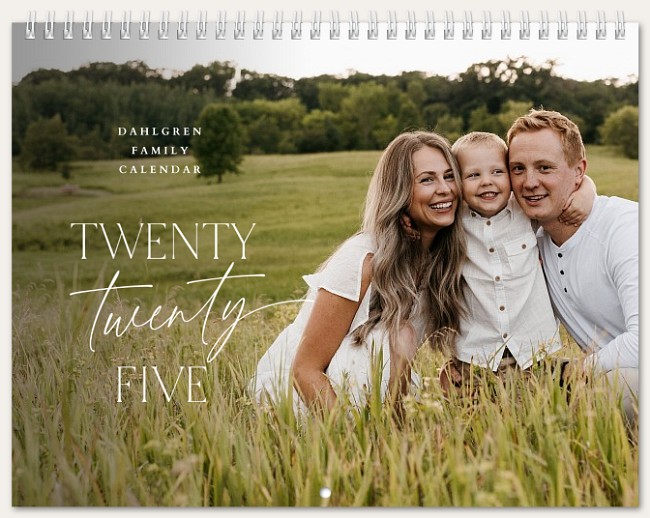 Gracefully Modern Calendar Custom Photo Calendars