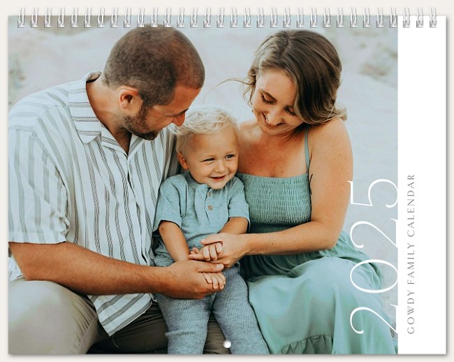 Upward Type Calendar Custom Photo Calendars