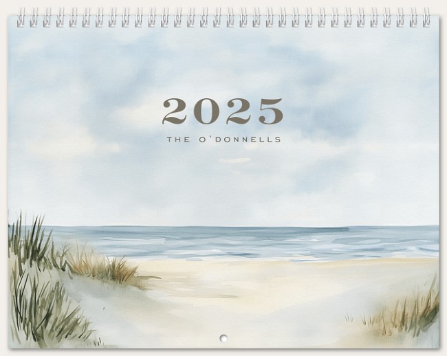 Seaside Calendar Custom Photo Calendars