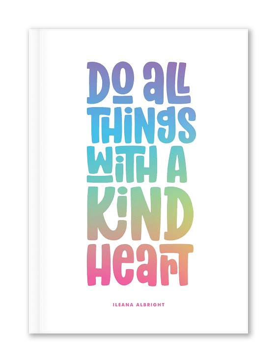 A Kind Heart Custom Hardcover Journals