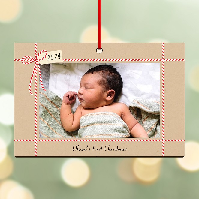 Baby Twine Personalized Ornaments