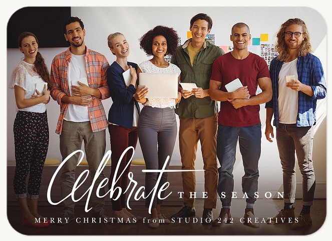 Season to Celebrate Business Holiday Cards