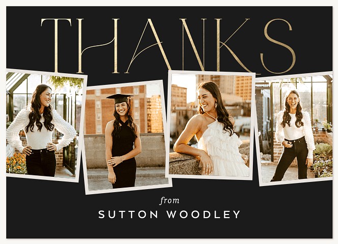 Scattered Snapshots Thank You Cards 