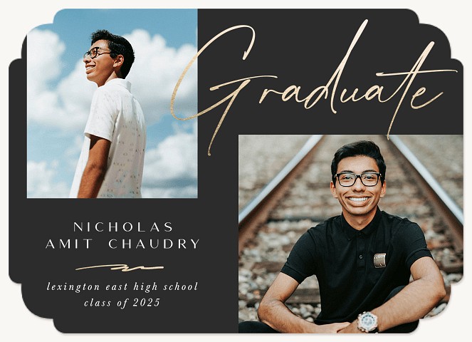 Dashing Grad Graduation Cards