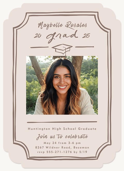 Marker Edge Graduation Cards