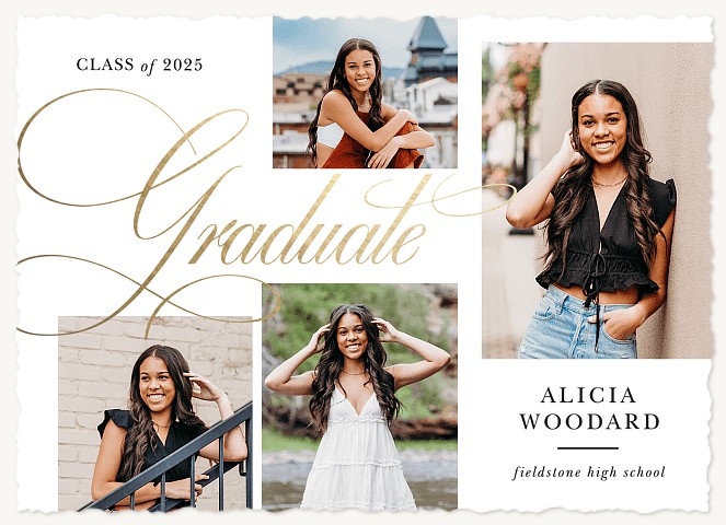 True Elegance Graduation Cards