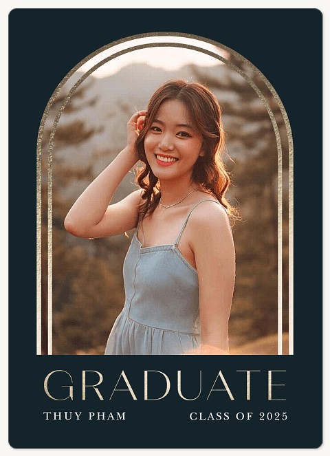 Shining Arch Graduation Cards