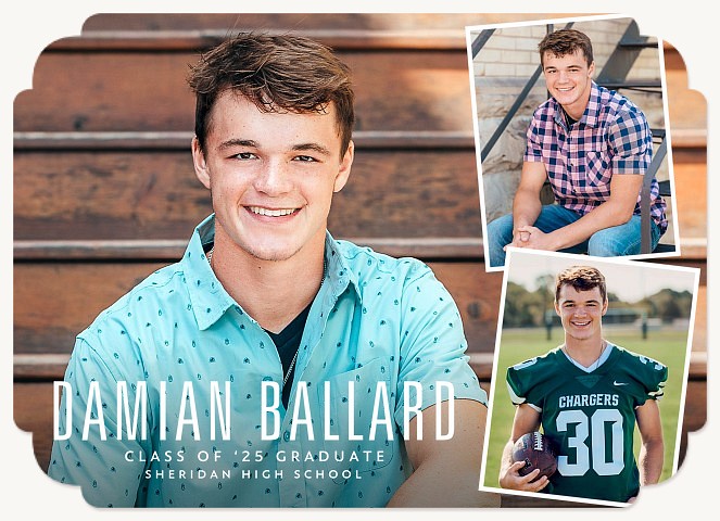 All Caps Graduation Cards
