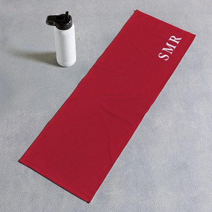 Basic Monogram Cooling Towel