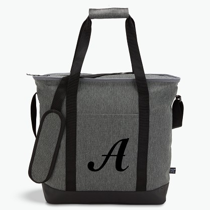 Script Initial Vila Tote Bag Cooler