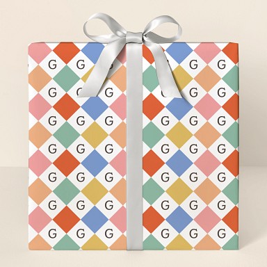 Colorful Checkered Wrapping Paper