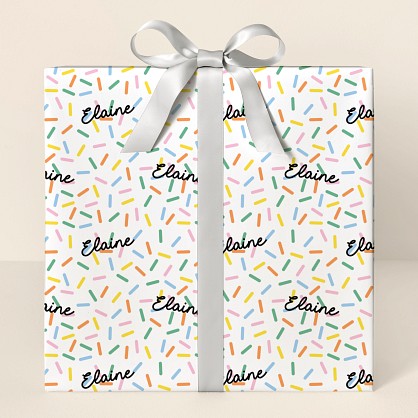 Colorful Sprinkles Wrapping Paper