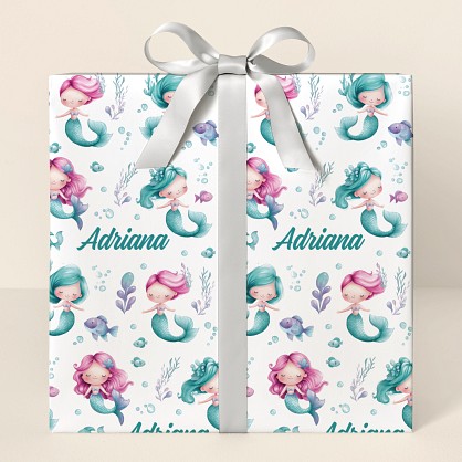 Magical Mermaids Wrapping Paper