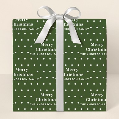 Dotted Spirit Wrapping Paper