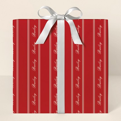 Ticking Stripes Wrapping Paper