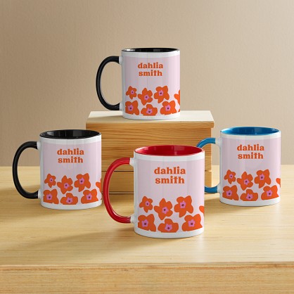 Bold Floral Mug