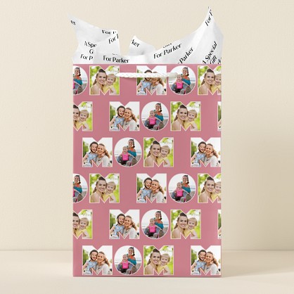 For Mom Photo Gift Bag