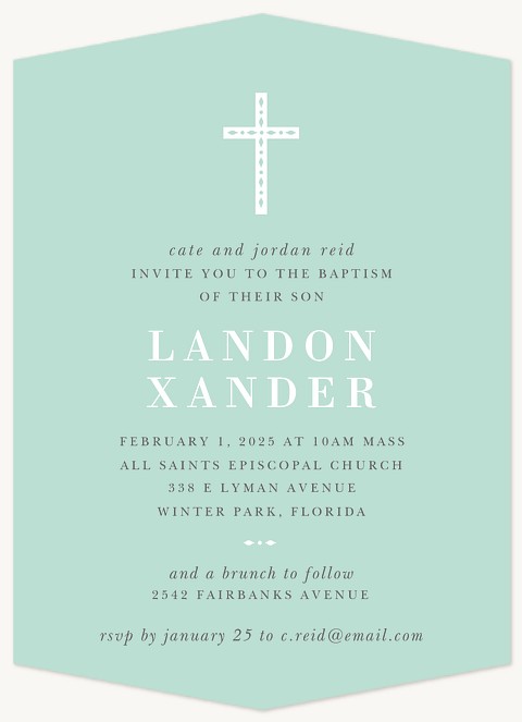 Simply Delightful Baptisms & Christening Invitations