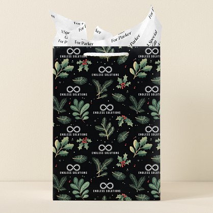 Festive Foliage Gift Bag