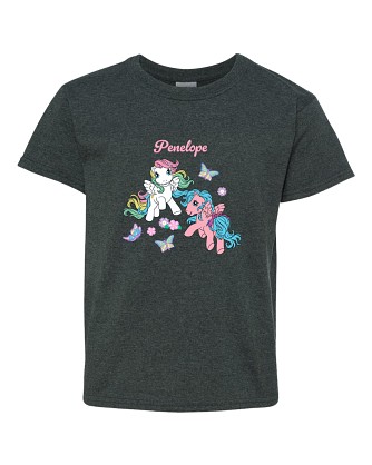 My Little Pony Retro Butterflies Gildan Youth T-Shirt