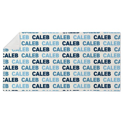 Colorful Name Towel